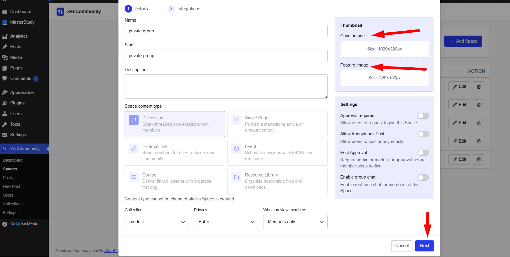 Add Group Images Add Group Images