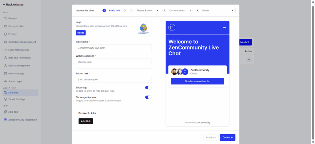 ZenCommunity Basic Information