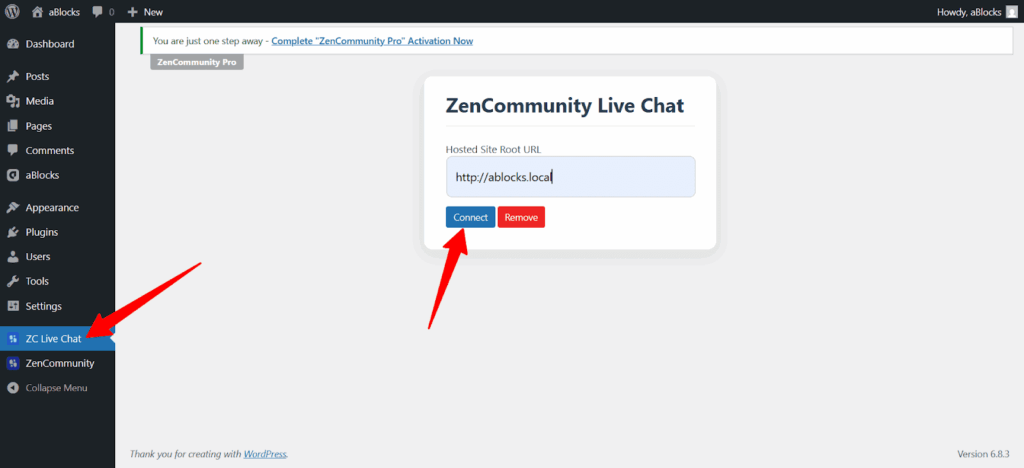 Embed the Chat Widget