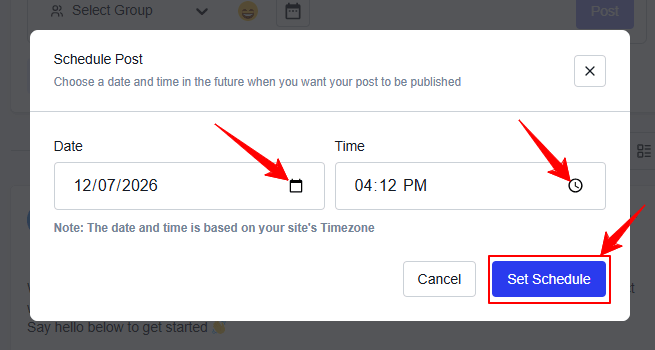  Set Date and Time