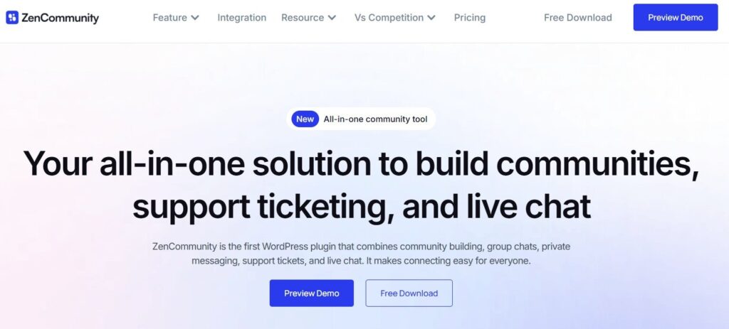 ZenCommunity: A Real-Time Community-Oriented System