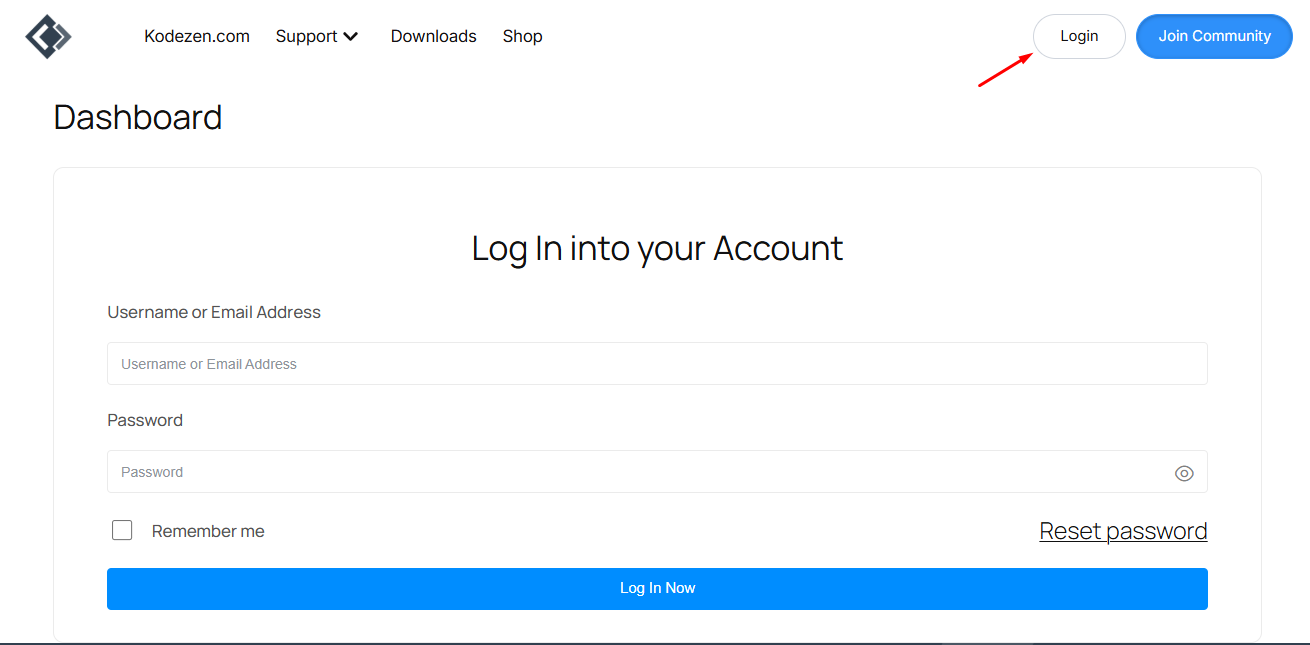 Log in Log in