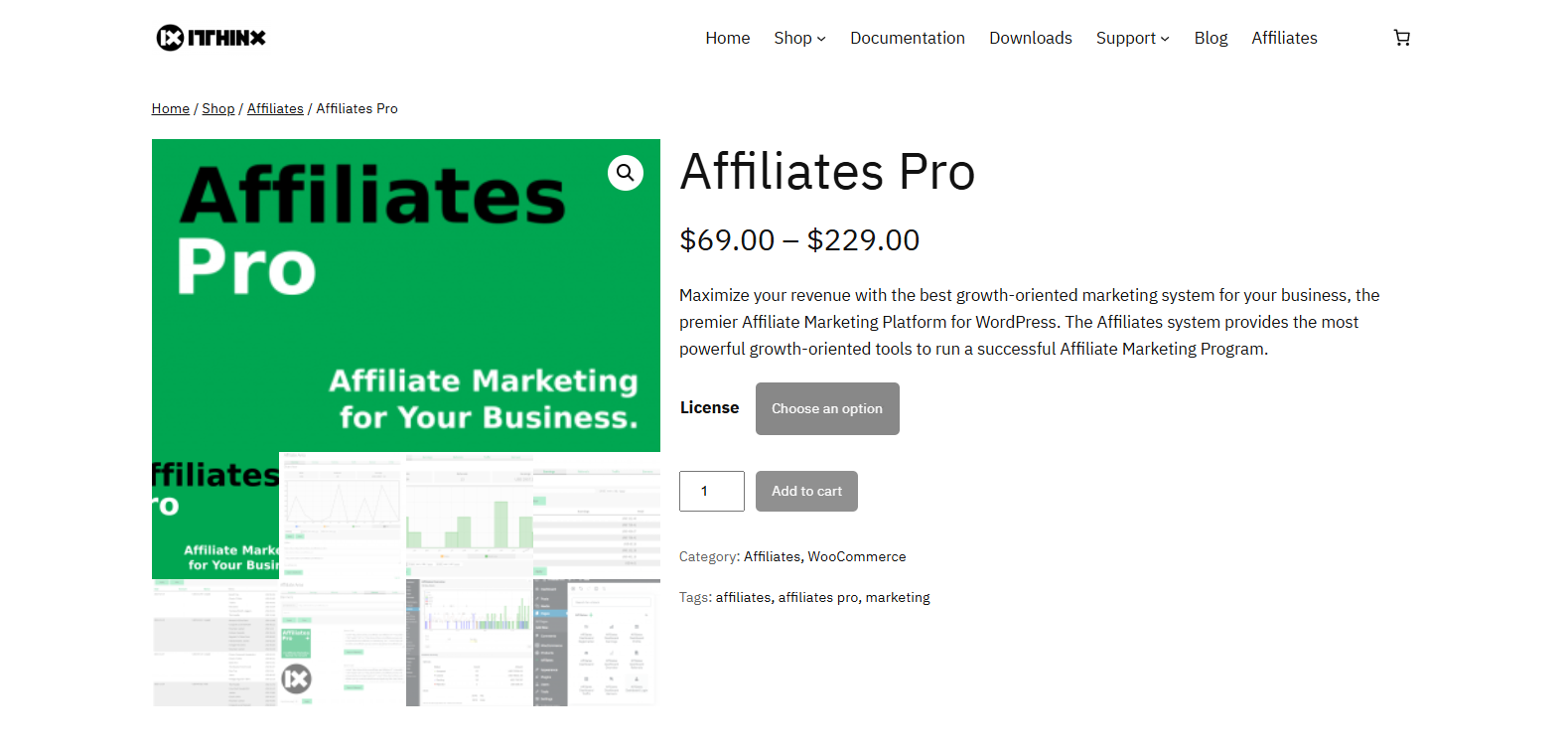 Affiliates by itthinx Affiliates by itthinx