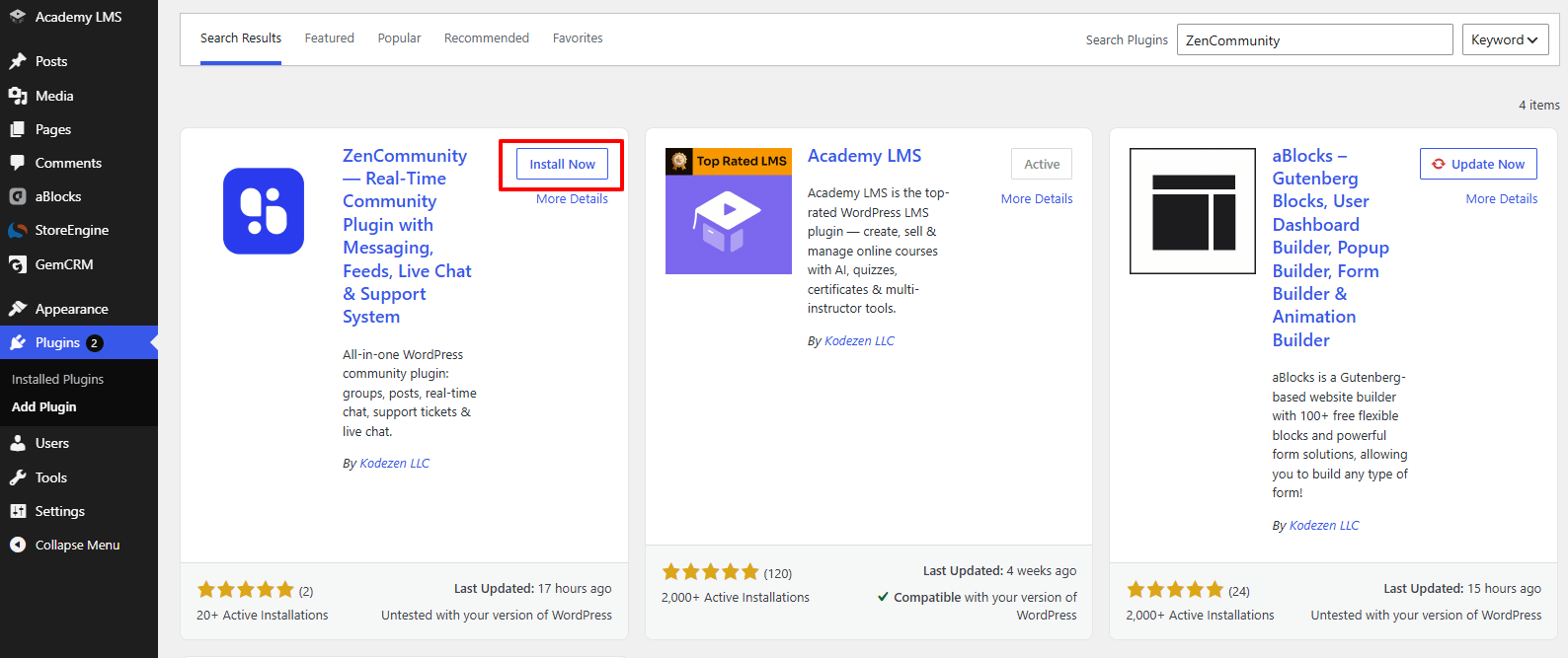 Add New Plugin Add New Plugin